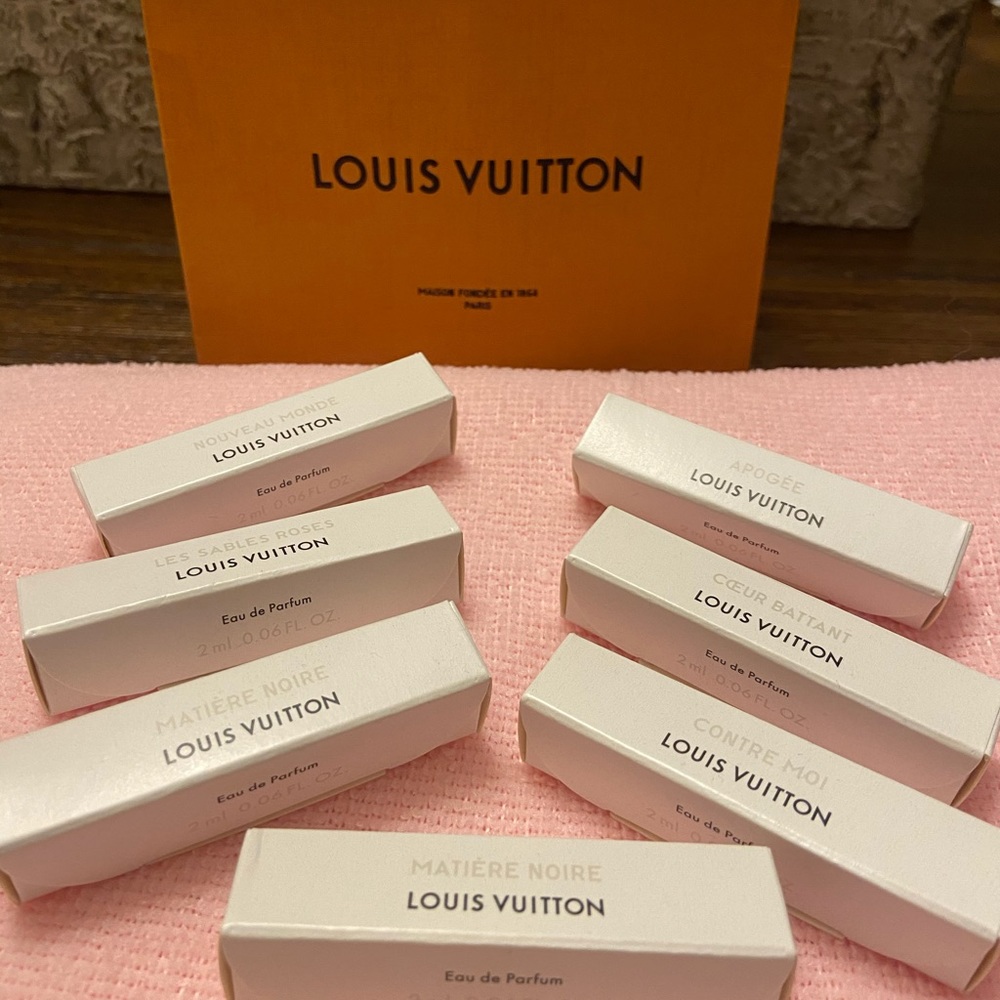 Louis Vuitton perfume sample lot